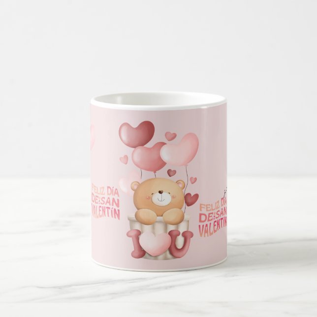 Taza De Café Cup Coffee Mug Valentine's Day (Centro)