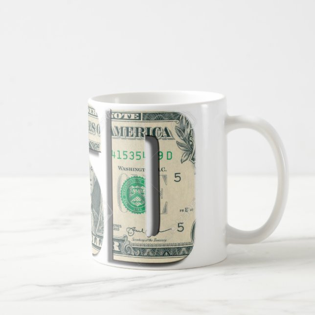 Taza De Café Cup USD  (Derecha)