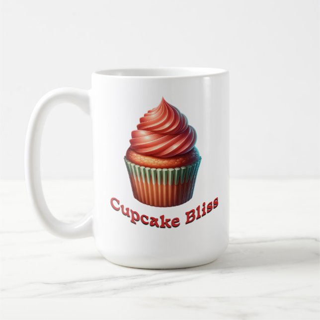 Taza De Café Cupcake Bliss (Izquierda)