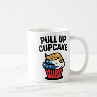 Taza De Café Cupcake de Trump Divertido Trump