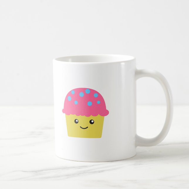 Taza De Café Cupcake kawaii (Derecha)
