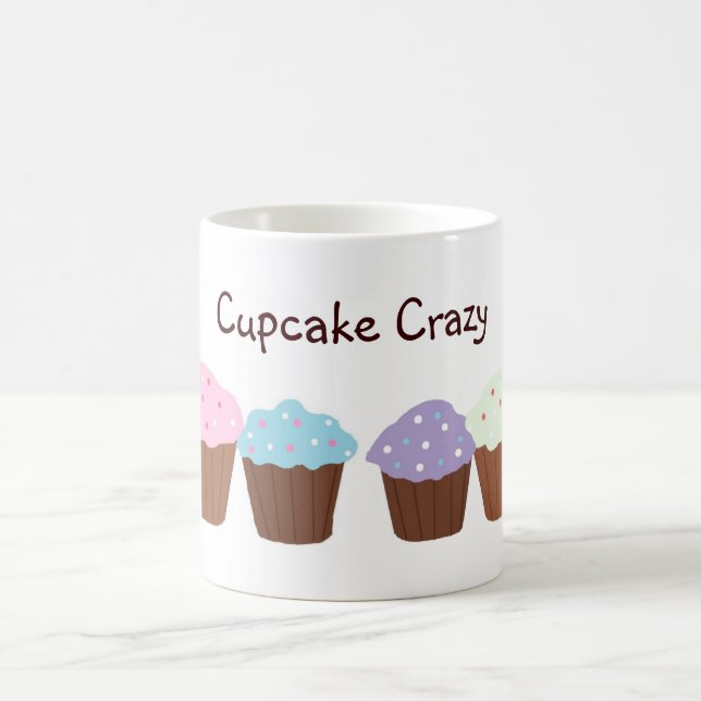 Taza De Café Cupcake Loco (Centro)