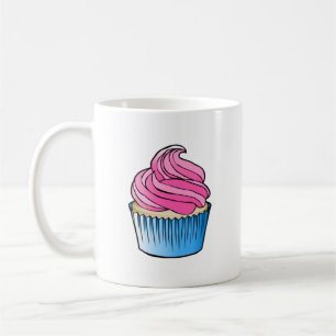 Taza De Café Cupcake rosa