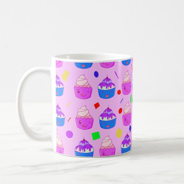 Taza De Café Cupcakes Kawaii Cupcakes (Izquierda)