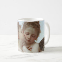 Taza De Café Cupid and Psyche as children - William Bouguereau