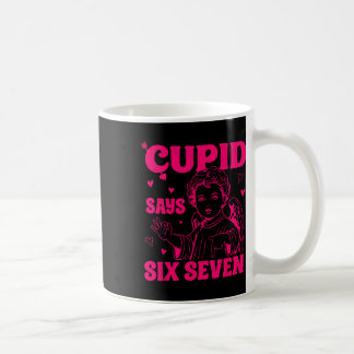 Taza De Café Cupid Dice 67 Meme Para Niños Mujeres Hombres Niña