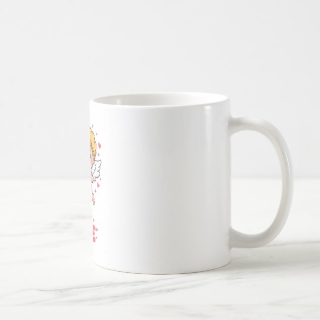 Taza De Café Cupido amor (Derecha)