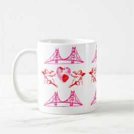 Taza De Café Cupidos rosados de San Francisco