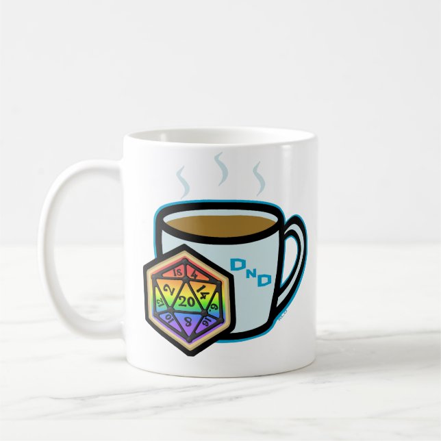 Taza De Café Cupp-o-DND (Izquierda)