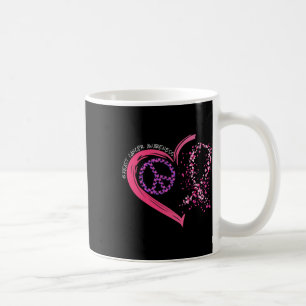 Taza De Café Cura de Amor Cure Cinta Rosa Awaren por Cáncer de