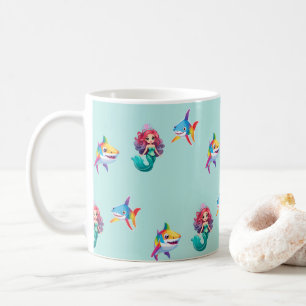 Taza De Café Cura fiesta de cumpleaños colorida del arcoiris de