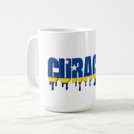 Taza De Café Curaçao  Drip | Diseño de Bandera Caribeña | Venti