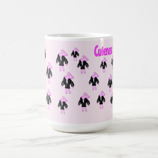 Taza De Café Curalidad rosa conejo