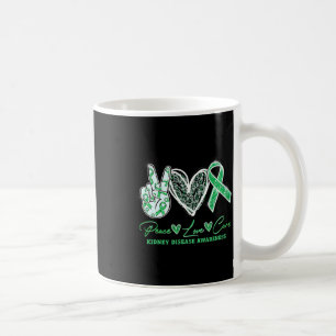 Taza De Café Cure Amor Enfermedad Renal Regalos de sensibilizac