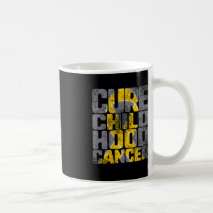 Taza De Café Cure Children Cancer Gold Ribbon Award Award Award
