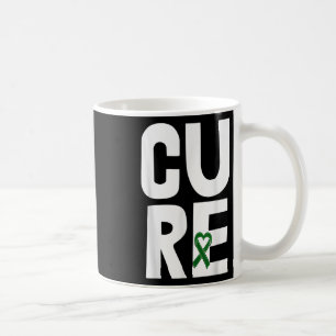Taza De Café Cure Mental Health Awareness Stigma Tees Green Rib