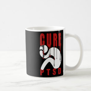 Taza De Café Cure Ptsch Awareness 1 Descenso del estrés postrau