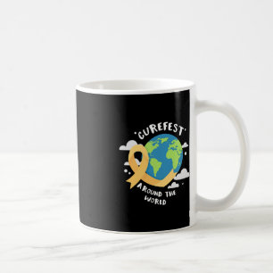 Taza De Café CureFest en todo el mundo: apoyo al cáncer infanti