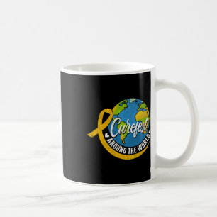 Taza De Café Curefest en todo el mundo Cáncer infantil