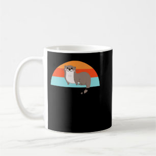 Taza De Café Curiosamente caliente Otter Otter Love Saying Fish
