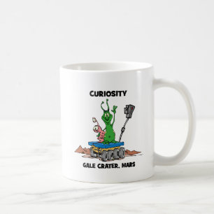 Taza De Café Curiosidad de Marte Rover