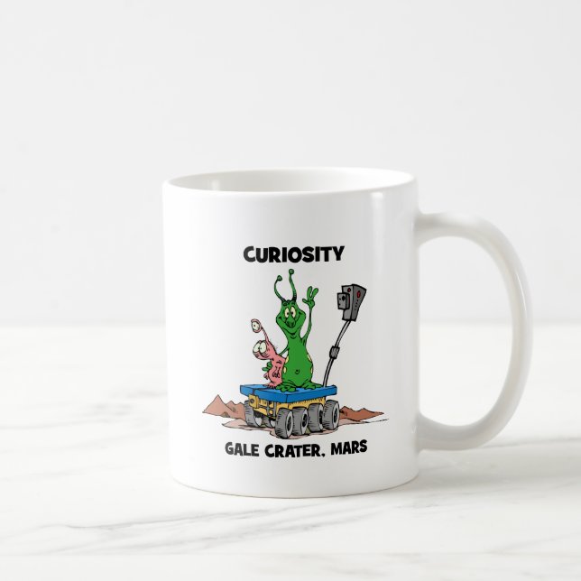 Taza De Café Curiosidad de Marte Rover (Derecha)