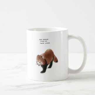 Taza De Café curiosidades de la panda roja