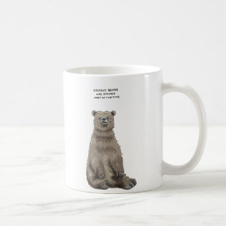 Taza De Café curiosidades del oso grizzly