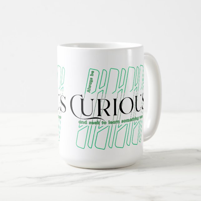 Taza De Café Curioso 5 W (Anverso derecho)