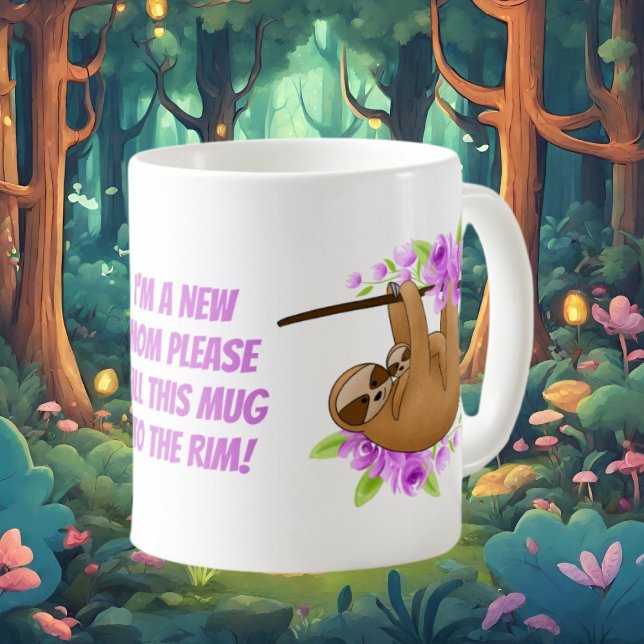 Taza De Café Curioso café con leche de mamá nueva (Subido por el creador)