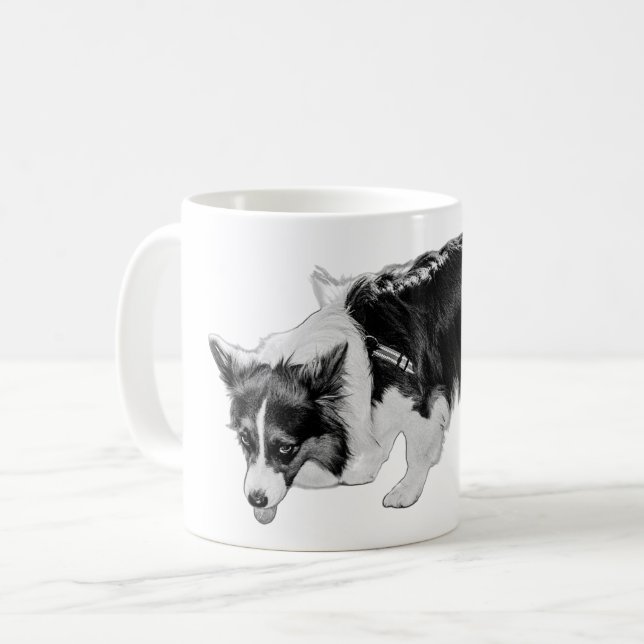 Taza De Café Curioso de bajo rendimiento (Anverso izquierdo)