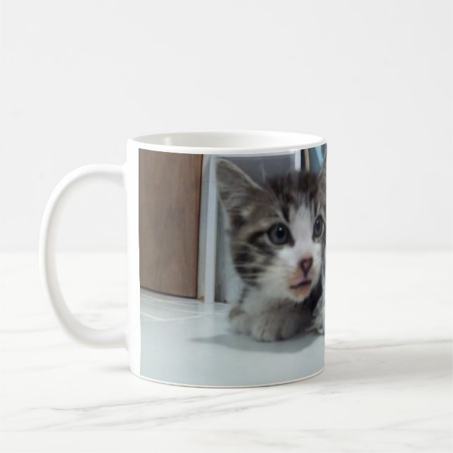 Taza De Café Curioso Keeno Coffee Mug (Izquierda)
