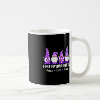 Taza De Café Curioso lindo Gnomes Paz espero amar la epilepsia