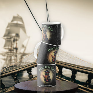 Taza De Café Curiosos dictadores de gatos piratas misterios ant