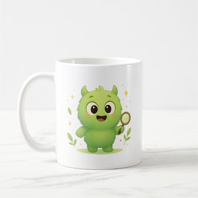 Taza De Café Curious Explorer Monster Kids Mug  (Izquierda)