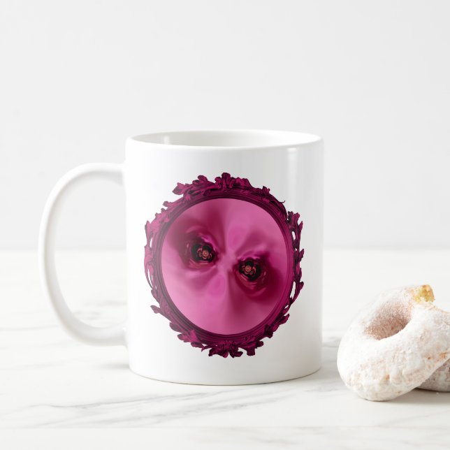 Taza De Café Curious Eyes (Con donut)