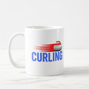 Taza De Café Curling