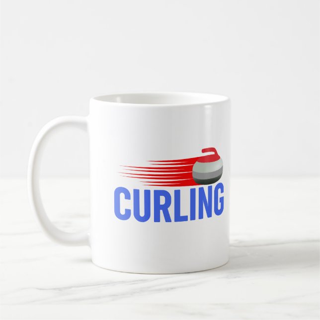 Taza De Café Curling (Izquierda)