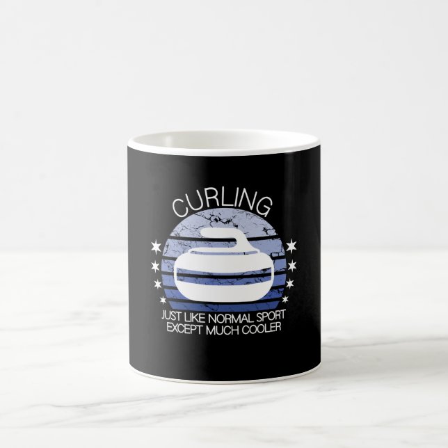 Taza De Café curling sport (Centro)