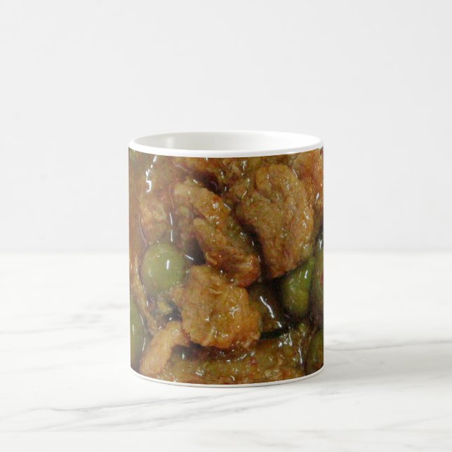 Taza De Café Curry tailandés panang [พ ะ น ง] ... Comida callej (Centro)