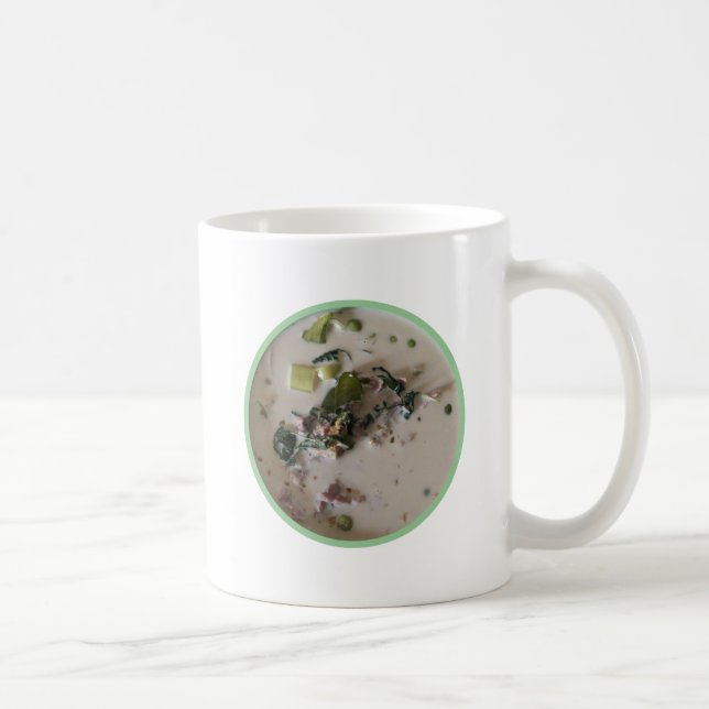 Taza De Café Curry verde tailandés [แ ก ง เ ขี ย ว  htsni"] ... (Derecha)