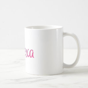 Taza De Café Cursive elegante de Alexa