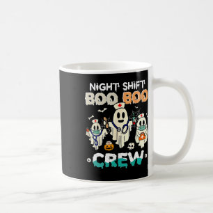 Taza De Café Curso de enfermería fantasma de Halloween de turno