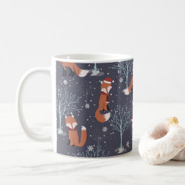 Taza De Café Curte Winter Fox