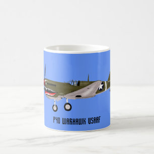 Taza De Café Curtiss P-40 Warhawk