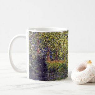 Taza De Café Curva en el río Epte cerca de Giverny por Claude M