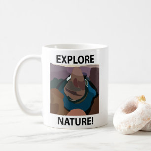 Taza De Café Curva en Herradura Explorar Naturaleza Curva en He