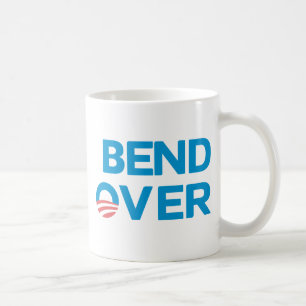 Taza De Café Curva encima - Obama anti