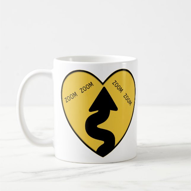 Taza De Café Curva-taza del amor (Izquierda)