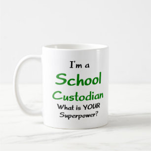 Taza De Café custodio escolar